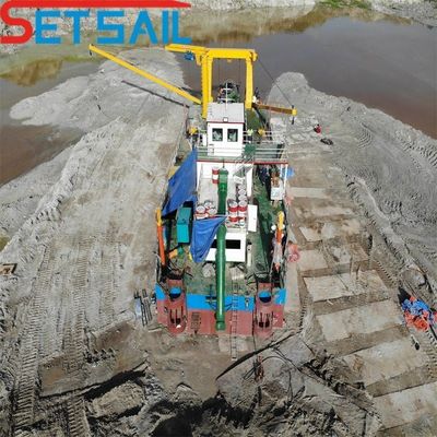 8-14 ιντσών υδραυλικός κόπτης Suction Sand Vessel με Weichai Diesel κινητήρα και Rexroth