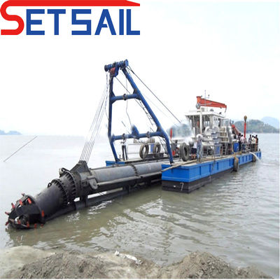 46 Meter Head Shijiazhuang αντλία άμμου 8 ιντσών κοπτήρα αναρρόφηση απορροφητική βρύση με σύστημα Mornitoring