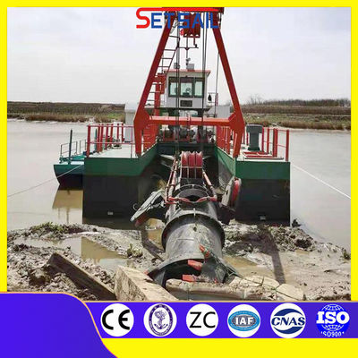 8 ιντσών κόπτης αναρρόφηση αποβρύχιση με 50kw κινητήρα ντίζελ και βάθος αποβρύχισης 8 μέτρα