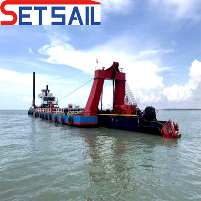Προσαρμοσμένο Rexroth Hydraulic 8 Inch Cutter Suction Dredger για το Μπαγκλαντές Επιστροφή επιστροφών