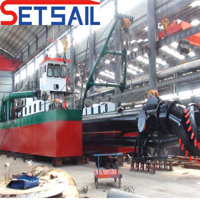 Προσαρμοσμένο Rexroth Hydraulic 8 Inch Cutter Suction Dredger για το Μπαγκλαντές Επιστροφή επιστροφών