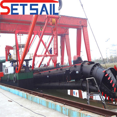 Προσαρμοσμένο Rexroth Hydraulic 8 Inch Cutter Suction Dredger για το Μπαγκλαντές Επιστροφή επιστροφών