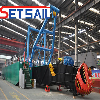Προσαρμοσμένο Rexroth Hydraulic 8 Inch Cutter Suction Dredger για το Μπαγκλαντές Επιστροφή επιστροφών