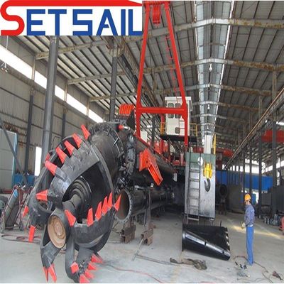 Προσαρμοσμένο Rexroth Hydraulic 8 Inch Cutter Suction Dredger για το Μπαγκλαντές Επιστροφή επιστροφών