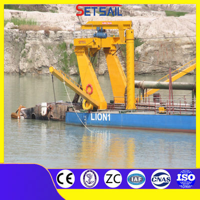 Προσαρμοσμένο Cummins Diesel Engine Cutter Suction Sand Dredging Machinery για την άμμο του ποταμού