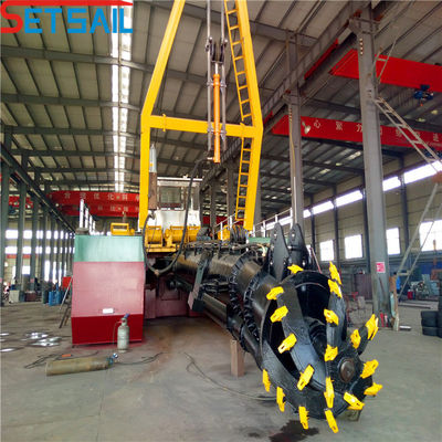 8 ιντσών River Cutter Suction Sand Dredger για Silt Cummins 230kw κύρια ισχύς κινητήρα