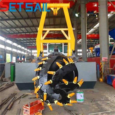 Shijiazhuang 8 ίντσες Αμμουδιές ποταμού και Silt Dredger με υδραυλική προσιτή αντλία άμμου