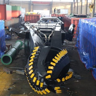 Βαθμός εκσκαφής 8-30m Set Sail River Sand Cutter Suction Dredger με υδραυλική αντλία