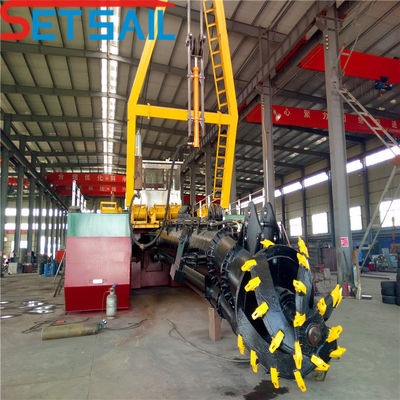 Siemens PLC Ελέγχεται 6 ιντσών κόπτης Suction Dredger με και εξατομικευμένες απαιτήσεις