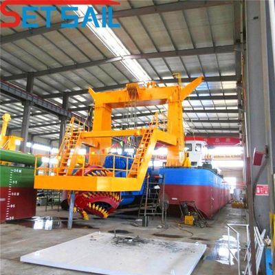 Siemens PLC Ελέγχεται 6 ιντσών κόπτης Suction Dredger με και εξατομικευμένες απαιτήσεις