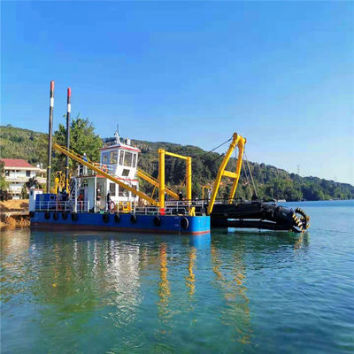 Προσαρμογή αντλία λάσπης 6 ίντσες κόπτης Suction Dredger με Booster Σταθμό και το σχεδιασμό