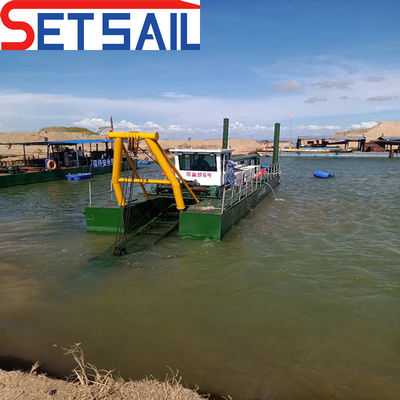 Υδραυλικός κόπτης Suction Mud Dredger με πακέτο Μέγεθος 3100.00cm * 500.00cm * 200.00cm