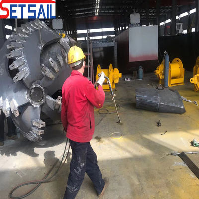Υδραυλικός κόπτης Suction Mud Dredger με πακέτο Μέγεθος 3100.00cm * 500.00cm * 200.00cm