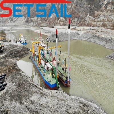 Υψηλής χωρητικότητας υποβρύχια αντλία λάσπης κόπτης αναρρόφηση άμμος αποβρύχων για τις εργασίες αποβρύχων