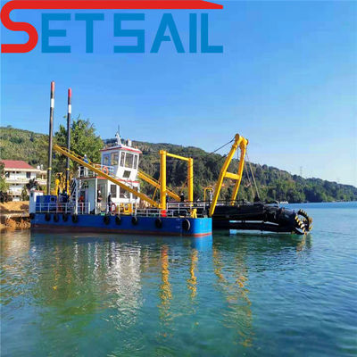 Σιτζαζουάνγκ Cutter Suction Sand Dredger Χρησιμοποιείται στο ποτάμι με ηλεκτρική συσκευή ABB