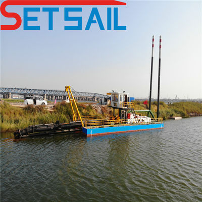 Σιτζαζουάνγκ Cutter Suction Sand Dredger Χρησιμοποιείται στο ποτάμι με ηλεκτρική συσκευή ABB