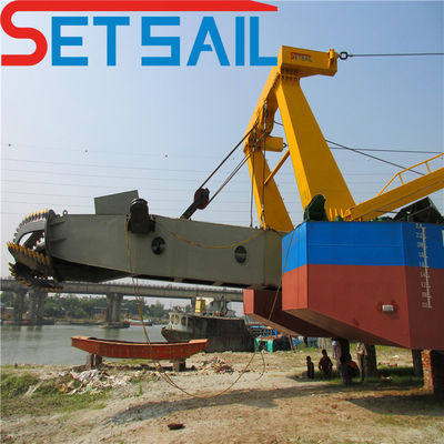 Ccsb Steel Plate Small Size Cutter Suction Dredging Dredger με κινητήρα ντίζελ