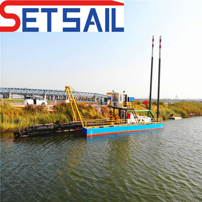 24 ιντσών Cutter Suction Dredger με υδραυλικό έλεγχο και διάμετρο σωλήνα εκφόρτωσης 500mm