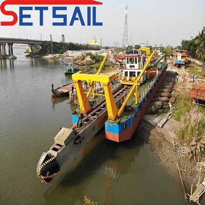 Προσαρμοσμένη κατασκευή Cutter Suction Sand Dredger για Προσαρμοσμένο Πρόγραμμα Αποκατάστασης