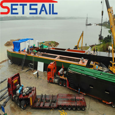 Προσαρμοσμένη κατασκευή Cutter Suction Sand Dredger για Προσαρμοσμένο Πρόγραμμα Αποκατάστασης
