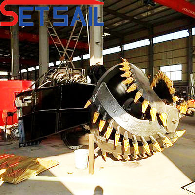 Προσαρμοσμένη κατασκευή Cutter Suction Sand Dredger για Προσαρμοσμένο Πρόγραμμα Αποκατάστασης