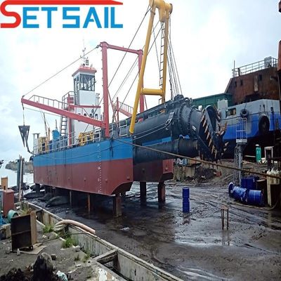 18m Cutter Suction Sand Dredger με διάμετρο σωλήνα εκφόρτωσης 700mm και υδροκυκλώνα