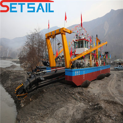 18m Cutter Suction Sand Dredger με διάμετρο σωλήνα εκφόρτωσης 700mm και υδροκυκλώνα