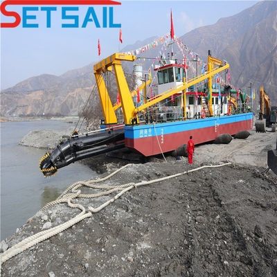 18m Cutter Suction Sand Dredger με διάμετρο σωλήνα εκφόρτωσης 700mm και υδροκυκλώνα