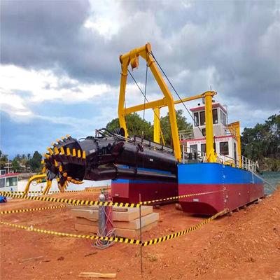 Υδραυλικός κόπτης Suction Dredger με Xinhong υδραυλικό κουμπί και Fada Gerbox