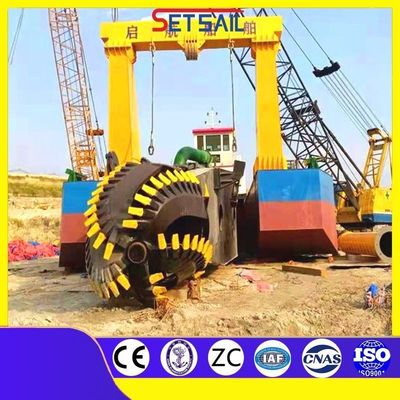 3.2-12.2m πλάτος κινητήρας ντίζελ υδραυλικός κόπτης απορρόφησης εξοπλισμός βρύσης με αντλία άμμου