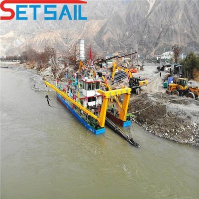Ρεξρόθ Υδραυλική ροή νερού 7000m3 Τεχνικός κόπτης αναρρόφηση Αμμοσυλλεκτής για κινητήρα ντίζελ