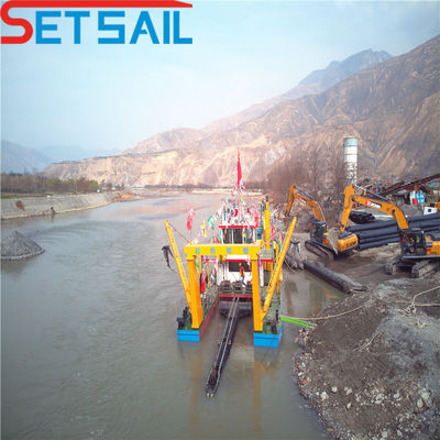 Το 46m 26inch Cutter Suction Sand Dredger του Μπαγκλαντές τροφοδοτείται από κινητήρα ντίζελ Cummins