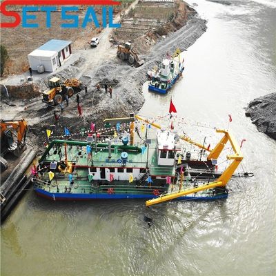 Το 46m 26inch Cutter Suction Sand Dredger του Μπαγκλαντές τροφοδοτείται από κινητήρα ντίζελ Cummins