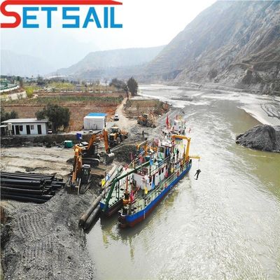 Το 46m 26inch Cutter Suction Sand Dredger του Μπαγκλαντές τροφοδοτείται από κινητήρα ντίζελ Cummins