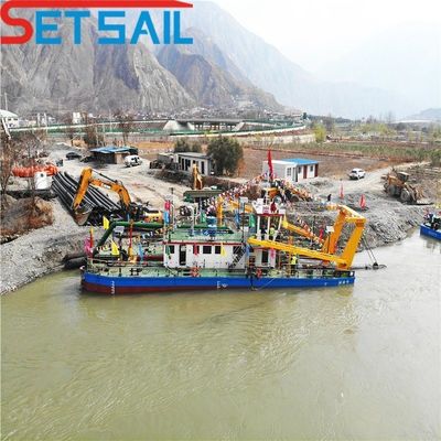 Το 46m 26inch Cutter Suction Sand Dredger του Μπαγκλαντές τροφοδοτείται από κινητήρα ντίζελ Cummins