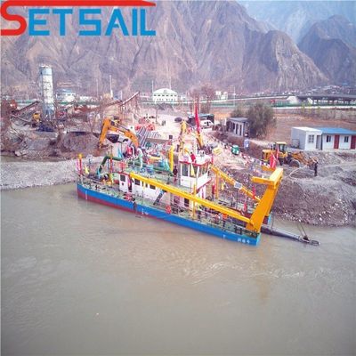 Το 46m 26inch Cutter Suction Sand Dredger του Μπαγκλαντές τροφοδοτείται από κινητήρα ντίζελ Cummins