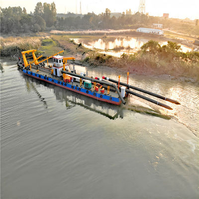 Μέγιστο βάθος εκσκαφής 8-30 Meter Cutter Suction Sand Dredger Machine με και Καλό