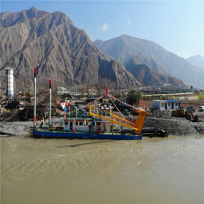 Μέγιστο βάθος εκσκαφής 8-30 Meter Cutter Suction Sand Dredger Machine με και Καλό