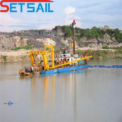 Βαθμός εκσκαφής 18m 26inch Υδραυλική κόπτρα Suction Sand Dredger με ισχυρή μηχανή