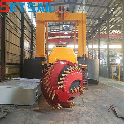 Βαθμός εκσκαφής 18m 26inch Υδραυλική κόπτρα Suction Sand Dredger με ισχυρή μηχανή