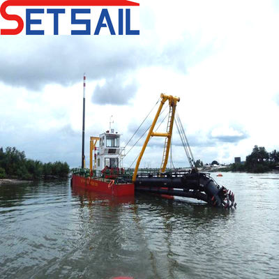 Αντλία Αμμουδιού ποταμού 26inch Cutter Suction Dredger με υποβρύχια αντλία και προσαρμοσμένο αίτημα
