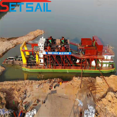 Απόδοση με τη Siemens PLC 26inch Cutter Suction Dredger και το υδραυλικό σύστημα Rexroth