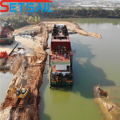 Απόδοση με τη Siemens PLC 26inch Cutter Suction Dredger και το υδραυλικό σύστημα Rexroth