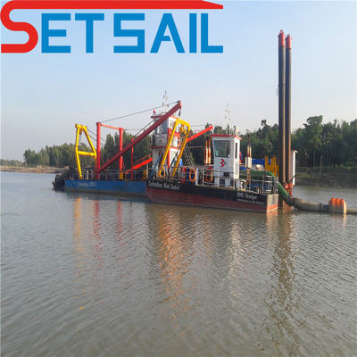 Cummins 540kw Βοηθητική Enigne Δύναμη 26inch Sand Dredger 2200kw Κεντρικός κινητήρας εγκατεστημένος