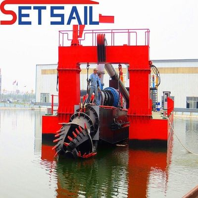 32 ιντσών Cutter Suction Dredger QHCSD-179 με υδραυλικό έλεγχο και προηγμένη τεχνολογία