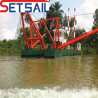 32 ιντσών Cutter Suction Dredger QHCSD-179 με υδραυλικό έλεγχο και προηγμένη τεχνολογία