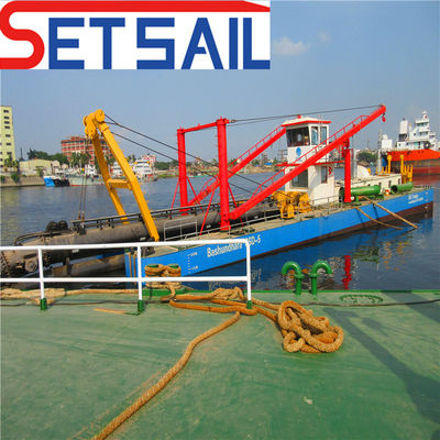 1500m3/h χωρητικότητα 32inch Cutter Suction Dredger για το ποτάμι Mud Rexroth Υδραυλική κίνηση
