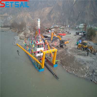100kw-2000kw Cummins Auxiliary Enigne Power Cutter Suction Sand Ship για την λίμνη του ποταμού