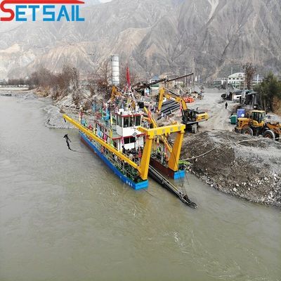 100kw-2000kw Cummins Auxiliary Enigne Power Cutter Suction Sand Ship για την λίμνη του ποταμού