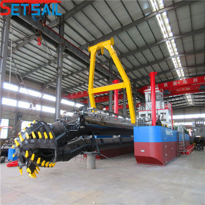 100kw-2000kw Cummins Auxiliary Enigne Power Cutter Suction Sand Ship για την λίμνη του ποταμού